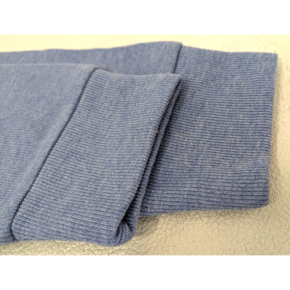 Men's US Polo Assn 1/4 Zip Pullover Blue Large Long Sleeve Sweater - Picture 10 of 10